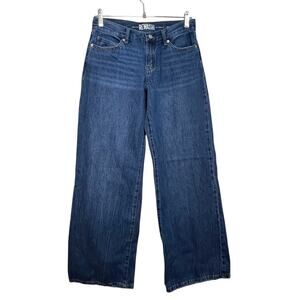 Rewash Classic Rise Wide Leg Jeans Women’s Size 3/26 Blue Medium Wash Denim